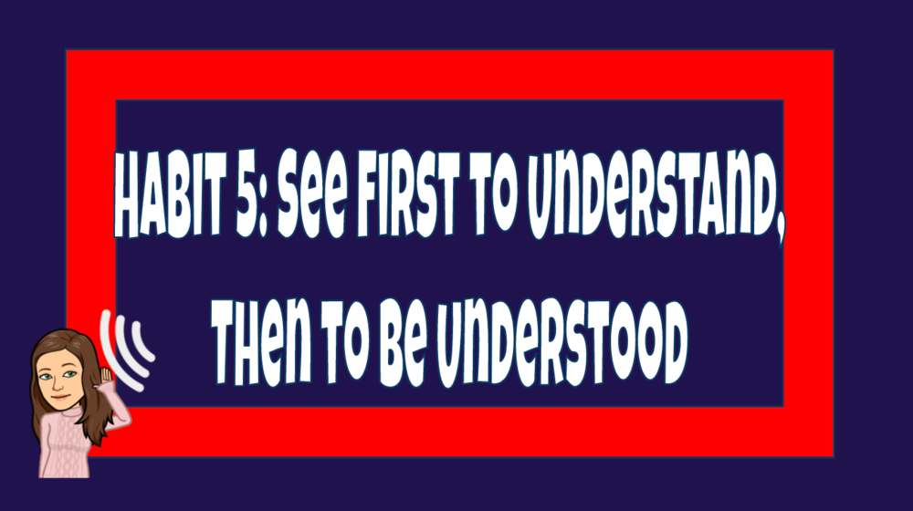 NDUE Habit 5