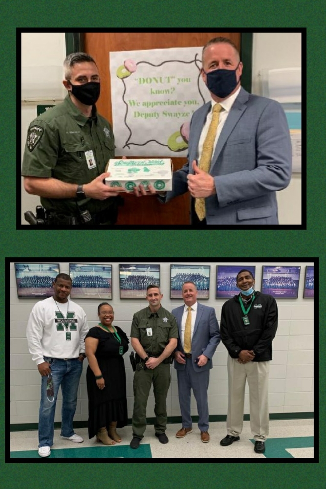 Thank you, Deputy Swayze!