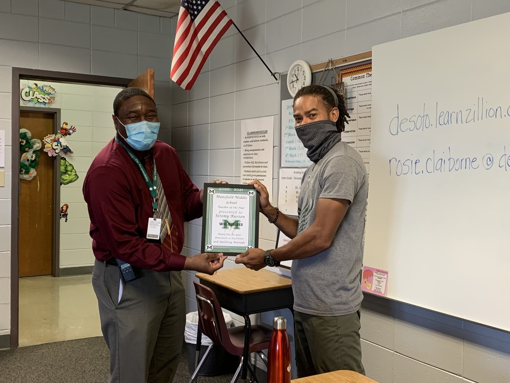 Teacher of the Year!