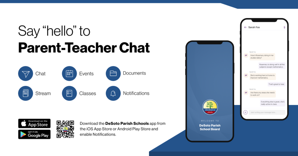 Say hello to parent teacher chat