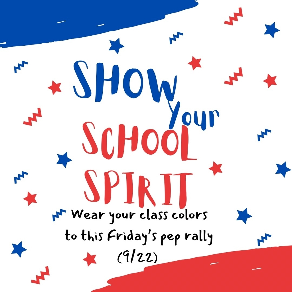 You can wear your class color from head to toe tomorrow! 